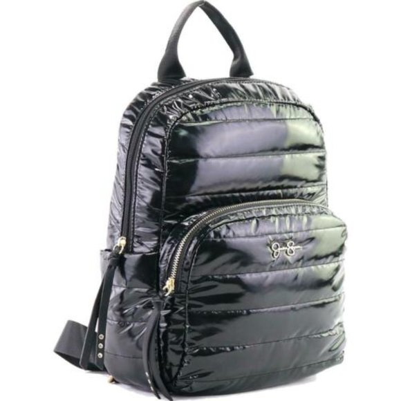Jessica Simpson Handbags - Jessica Simpson Portia Puffer Backpack in Meteorite
